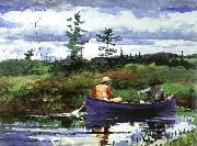 The Blue Boat Winslow Homer